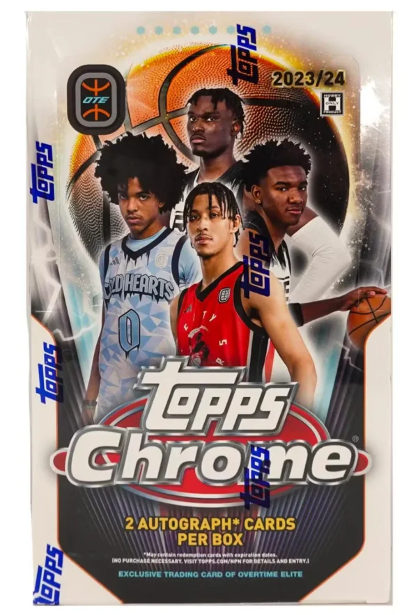 2023-24 Topps Chrome Overtime Elite (OTE) Hobby Box