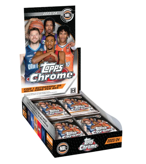 2023-24 Topps Chrome NBL Hobby Box